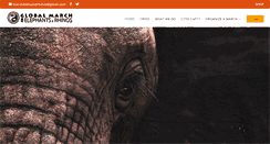 Desktop Screenshot of march4elephantsandrhinos.org